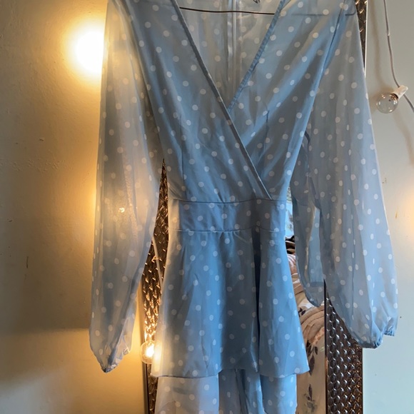 Women’s polka dotted romper - Picture 1 of 2
